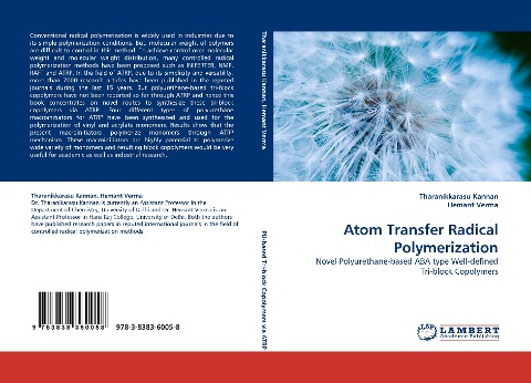 Atom Transfer Radical Polymerization: Novel Polyurethane-based ABA type Well-defined Tri-block Copolymers