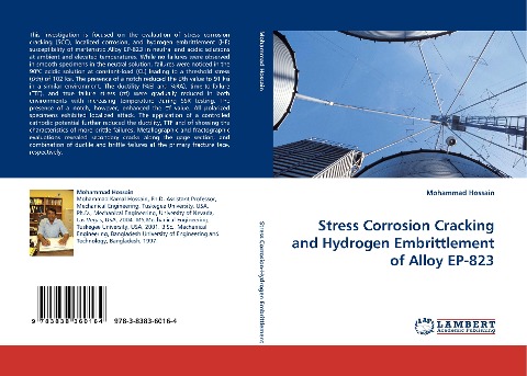 Stress Corrosion Cracking and Hydrogen Embrittlement of Alloy EP-823