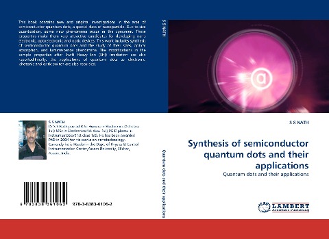 Synthesis of semiconductor quantum dots and their applications: Quantum dots and their applications