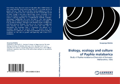 Biology, ecology and culture of Paphia malabarica: Study of Paphia malabarica (Chemnitz) of Ratnagiri, Maharashtra, India