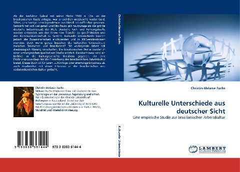 Kulturelle Unterschiede aus deutscher Sicht: Eine empirische Studie zur brasilianischen Arbeitskultur