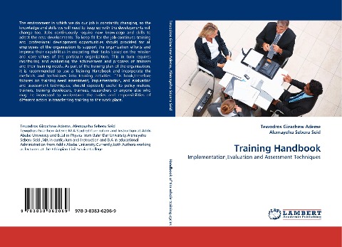 Training Handbook: Implementation,Evaluation and Assessment Techniques