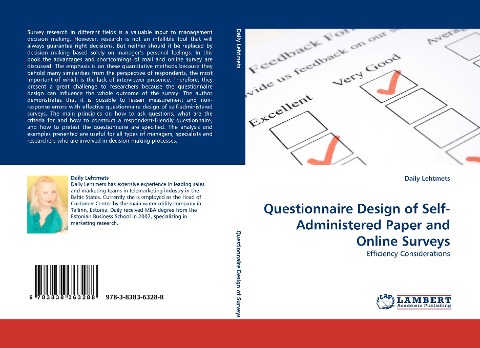 Questionnaire Design of Self-Administered Paper and Online Surveys: Efficiency Considerations