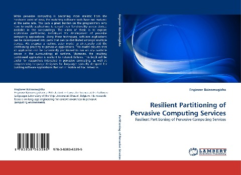 Resilient Partitioning of Pervasive Computing Services: Resilient Partitioning of Pervasive Computing Services