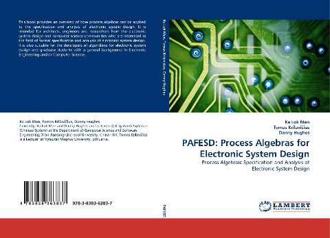 PAFESD: Process Algebras for Electronic System Design: Process Algebraic Specification and Analysis of Electronic System Design