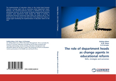 The role of department heads as change agents in educational reform: Skills, strategies and outcomes