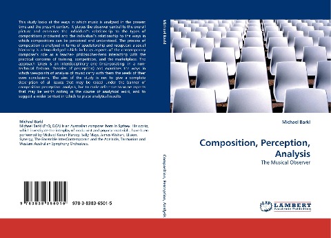 Composition, Perception, Analysis: The Musical Observer