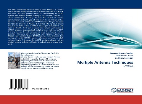 Multiple Antenna Techniques: In WiMAX
