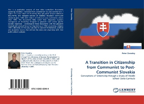 A Transition in Citizenship from Communist to Post-Communist Slovakia: Conceptions of Citizenship through a Study of Middle School Civics Curricula