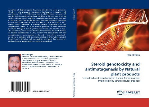 Steroid genotoxicity and antimutagenesis by Natural plant products: Steroid Induced Genotoxicity in Human Chromosomes: amelioration by certain natural products