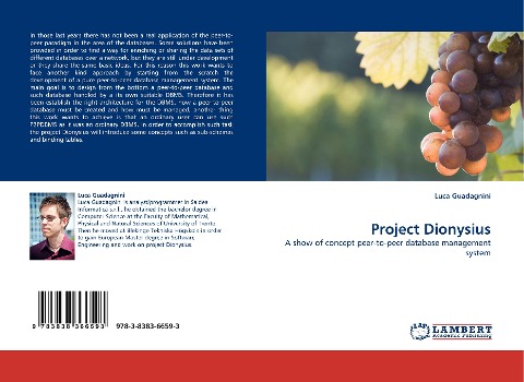 Project Dionysius: A show of concept peer-to-peer database management system