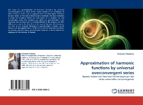 Approximation of harmonic functions by universal overconvergent series: Approximation des fonctions harmoniques par des séries universelles surconvergentes