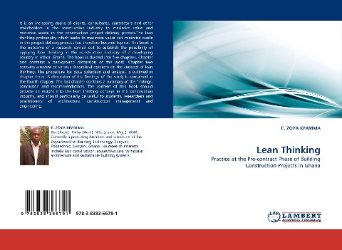 Lean Thinking: Practice at the Pre-contract Phase of Building Construction Projects in Ghana