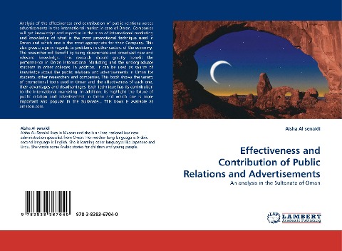 Effectiveness and Contribution of Public Relations and Advertisements: An analysis in the Sultanate of Oman