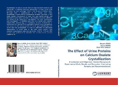 The Effect of Urine Proteins on Calcium Oxalate Crystallization: Introduction and Objectives, General Background, Experimental Work, Results and Discussion, Concluding Remarks and Recommendations