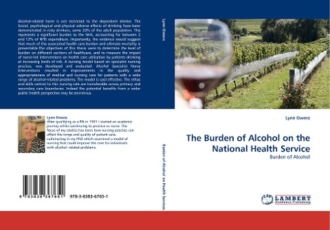 The Burden of Alcohol on the National Health Service: Burden of Alcohol