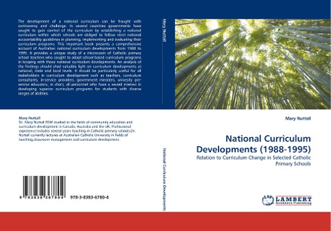 National Curriculum Developments (1988-1995): Relation to Curriculum Change in Selected Catholic Primary Schools