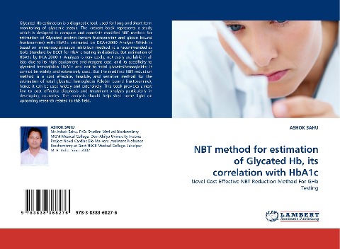 NBT method for estimation of Glycated Hb, its correlation with HbA1c: Novel Cost Effective NBT Reduction Method For GHb Testing