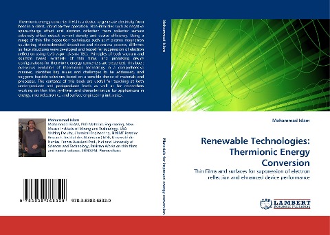 Renewable Technologies: Thermionic Energy Conversion: Thin Films and surfaces for suppression of electron reflection and ehnanced device performance