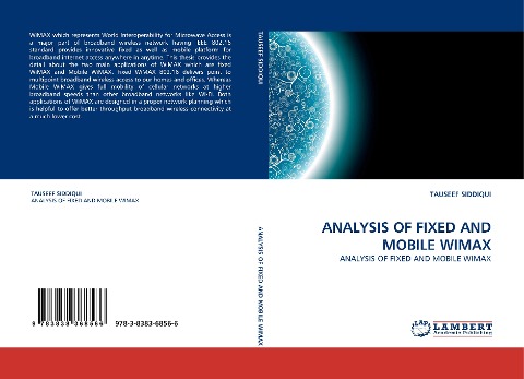 ANALYSIS OF FIXED AND MOBILE WIMAX: ANALYSIS OF FIXED AND MOBILE WIMAX