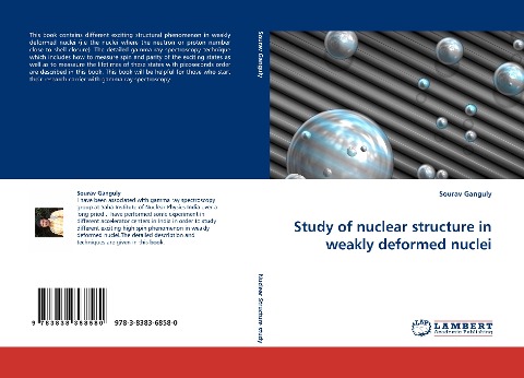 Study of nuclear structure in weakly deformed nuclei