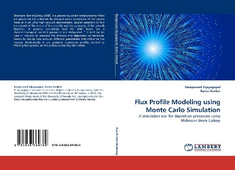 Flux Profile Modeling using Monte Carlo Simulation: A simulation tool for deposition processess using Molecular Beam Epitaxy
