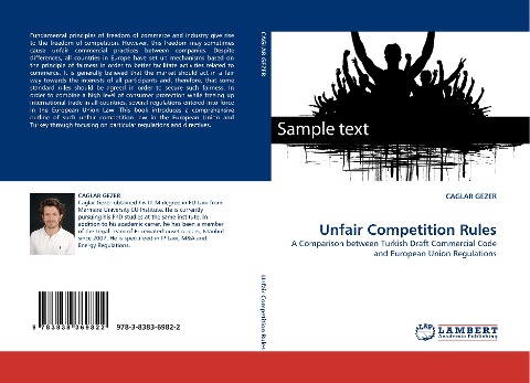Unfair Competition Rules: A Comparison between Turkish Draft Commercial Code and European Union Regulations