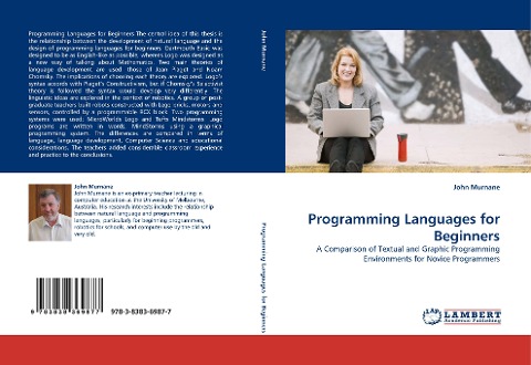 Programming Languages for Beginners: A Comparison of Textual and Graphic Programming Environments for Novice Programmers