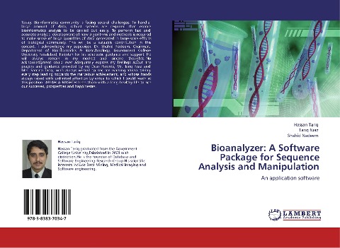 Bioanalyzer: A Software Package for Sequence Analysis and Manipulation: An application software