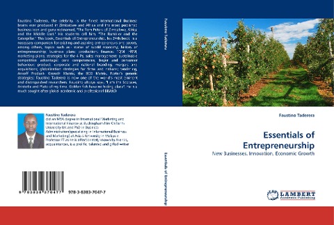Essentials of Entrepreneurship: New Businesses, Innovation, Economic Growth