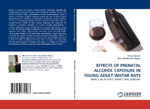 EFFECTS OF PRENATAL ALCOHOL EXPOSURE IN YOUNG ADULT WISTAR RATS: IMPACT ON ACTIVITY, ANXIETY AND LEARNING