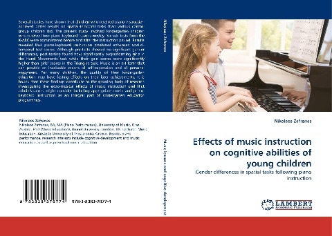 Effects of music instruction on cognitive abilities of young children: Gender differences in spatial tasks following piano instruction