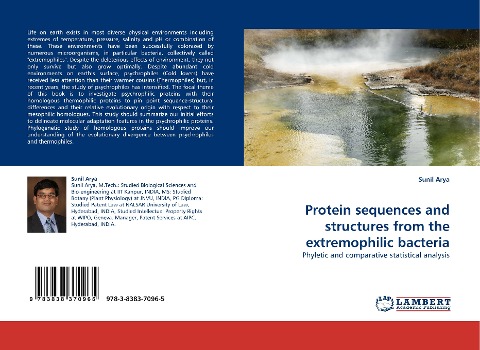 Protein sequences and structures from the extremophilic bacteria: Phyletic and comparative statistical analysis