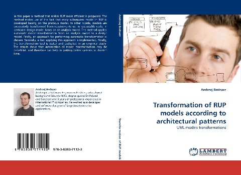 Transformation of RUP models according to architectural patterns: UML models transformations