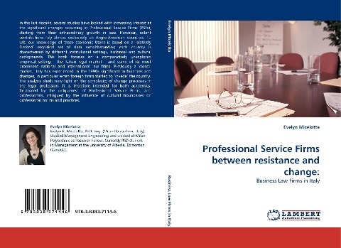 Professional Service Firms between resistance and change:: Business Law Firms in Italy