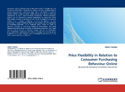 Price Flexibility in Relation to Consumer Purchasing Behaviour Online: Business to Consumer Electronic Commerce