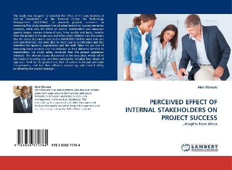PERCEIVED EFFECT OF INTERNAL STAKEHOLDERS ON PROJECT SUCCESS: ...Insights from Africa