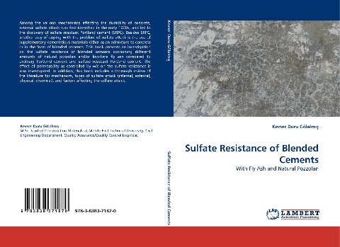 Sulfate Resistance of Blended Cements: With Fly Ash and Natural Pozzolan