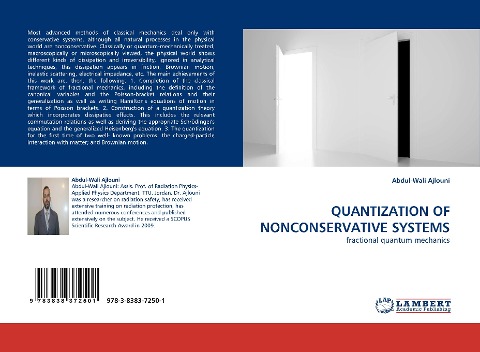 QUANTIZATION OF NONCONSERVATIVE SYSTEMS: fractional quantum mechanics