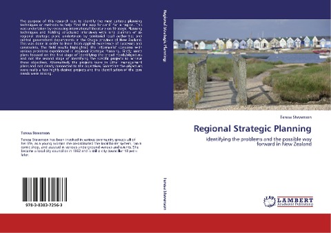 Regional Strategic Planning: Identifying the problems and the possible way forward in New Zealand