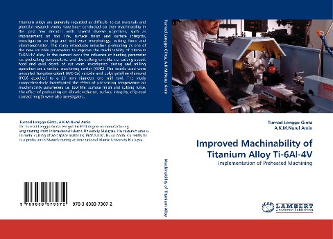 Improved Machinability of Titanium Alloy Ti-6Al-4V: Implementation of Preheated Machining