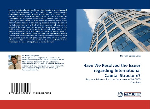 Have We Resolved the Issues regarding International Capital Structure?: Empirical Evidence from the Companies of 30 OECD Countries