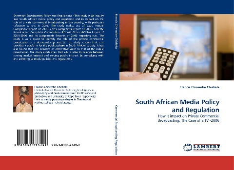 South African Media Policy and Regulation: How it impact on Private Commercial Broadcasting: The Case of e.TV -2006