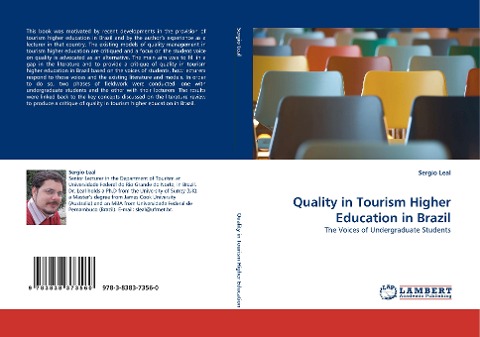 Quality in Tourism Higher Education in Brazil: The Voices of Undergraduate Students