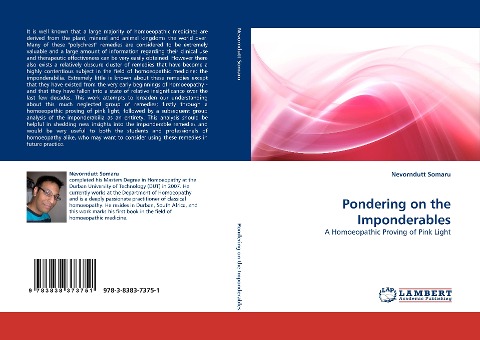 Pondering on the Imponderables: A Homoeopathic Proving of Pink Light