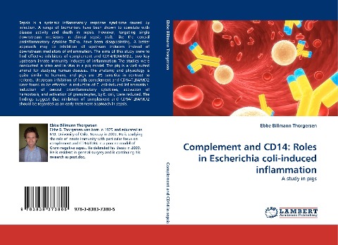 Complement and CD14: Roles in Escherichia coli-induced inflammation: A study in pigs