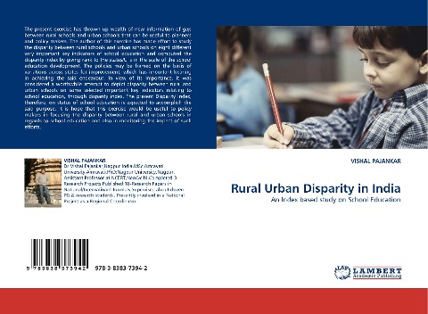 Rural Urban Disparity in India: An Index based study on School Education