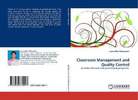 Classroom Management and Quality Control: An Action Research with postcolonial perspective.