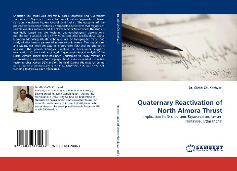 Quaternary Reactivation of North Almora Thrust: Implication to Neotectonic Rejuvenation, Lesser  Himalaya, Uttaranchal