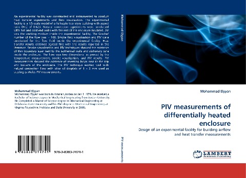 PIV measurements of differentially heated enclosure: Design of an experimental facility for building airflow and heat transfer measurements